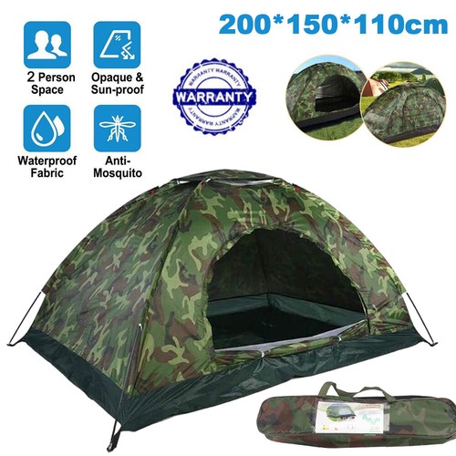 Tent two person man camping - two,