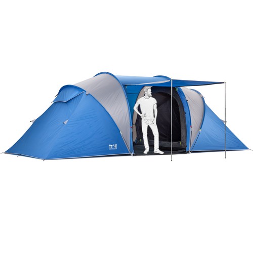 Man tunnel tent family - 6,